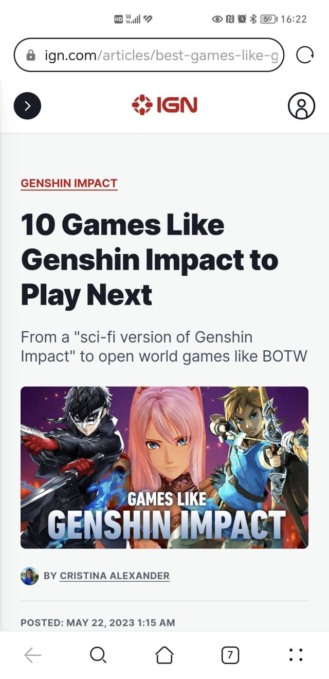 [新闻相关][米哈游]IGN(非中国IGN)总结十款“类原神”游戏 NGA玩家社区