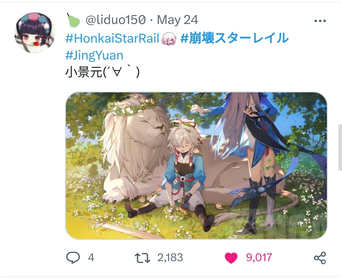 同人搬运] 幼年景元睡着了NGA玩家社区