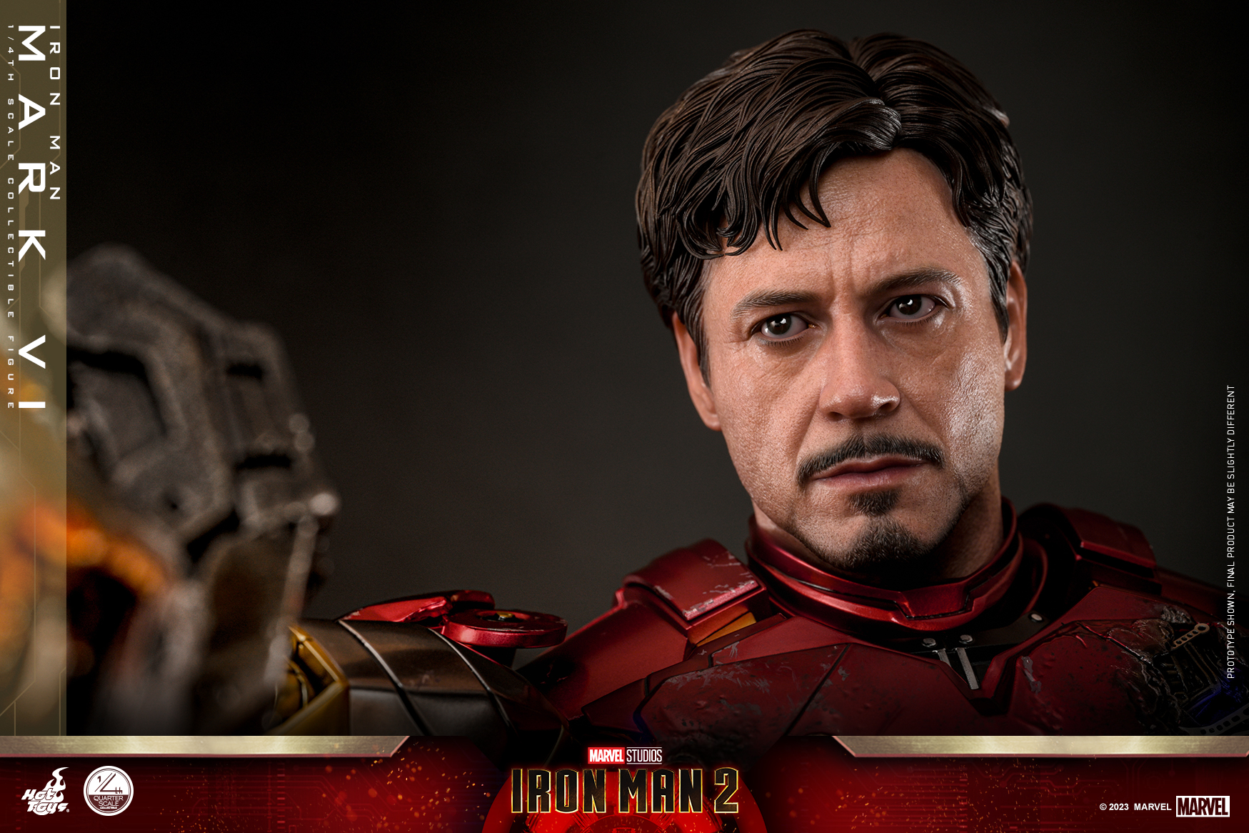 [新闻资讯] HotToys <钢铁侠2> 钢铁侠Mark 6 1/4人偶