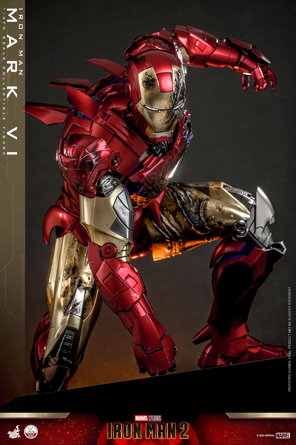 [新闻资讯] HotToys <钢铁侠2> 钢铁侠Mark 6 1/4人偶