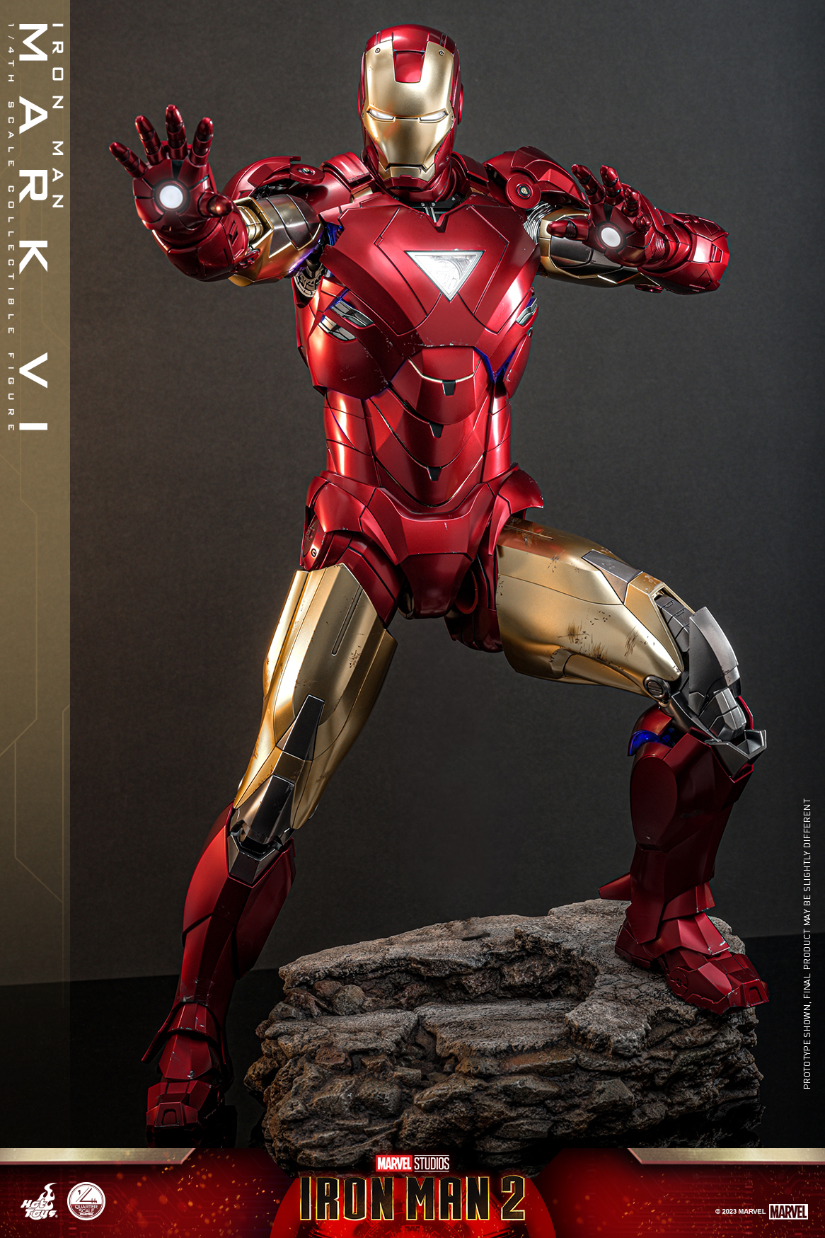 [新闻资讯] HotToys <钢铁侠2> 钢铁侠Mark 6 1/4人偶