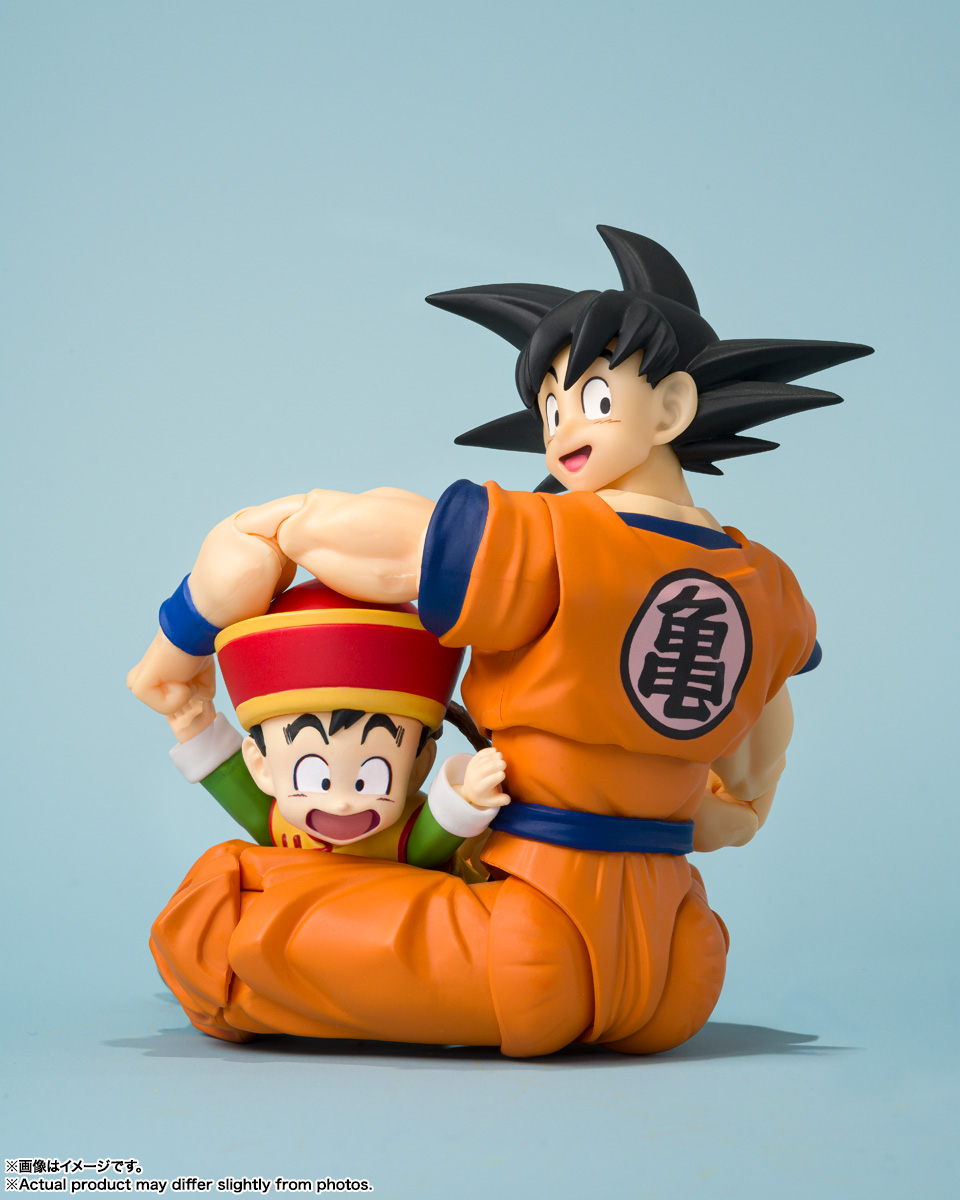 新闻资讯] S.H.Figuarts <龙珠Z> 孙悟空&孙悟饭-幼年期-&