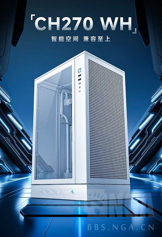 MATX！电源前置！前进后出！九州风神推出CH260紧凑型机箱178