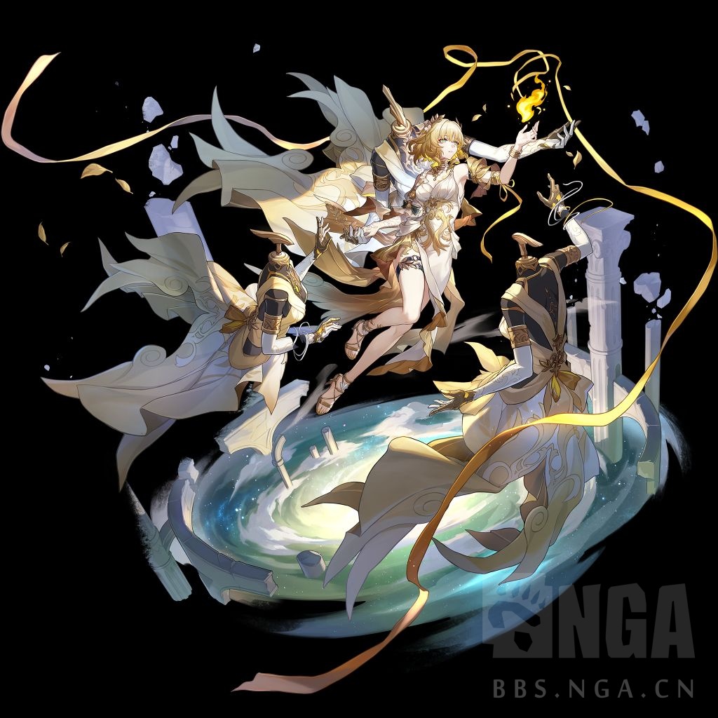 同样的翁星角色，同样是黄金裔，同样有召唤物，我就放两张图178