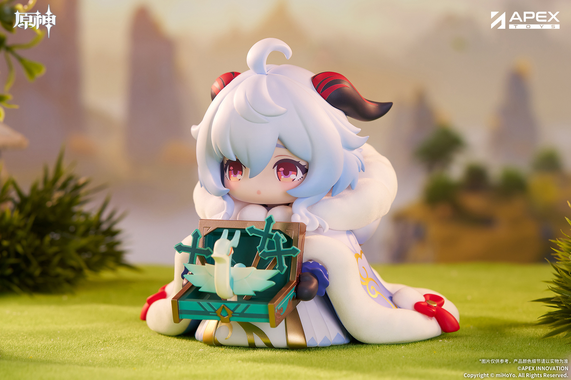 原神　甘雨　APEX 美少女フィギュア】APEX「原神 甘雨・循々守月 Ver. 」【開封