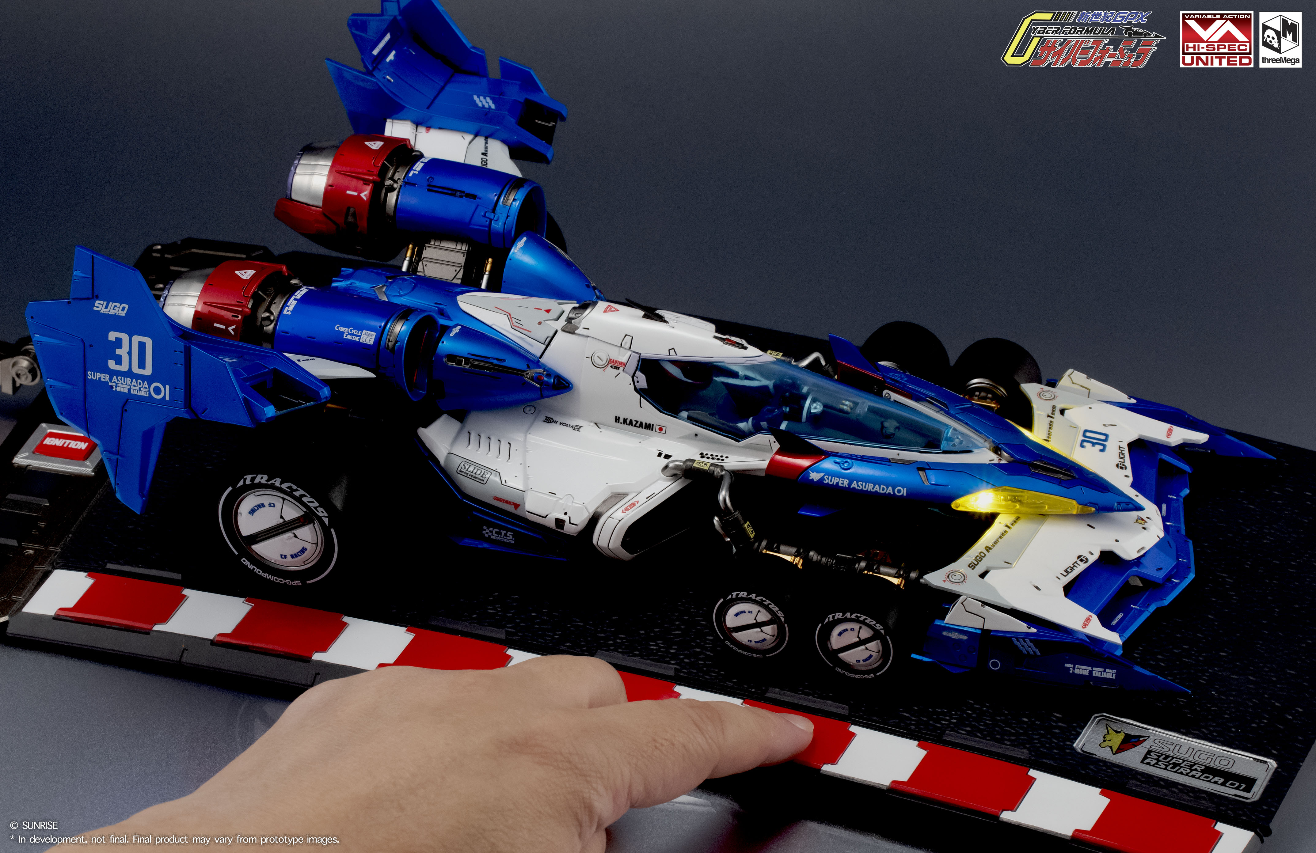 新闻资讯] Threezero <高智能方程式> VARIABLE ACTION Hi-SPEC UNITED 超级阿斯拉达01 178