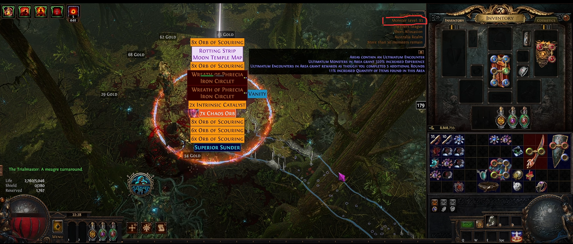 国际服] 唉，这就是贪婪挂机的king——酋P 178