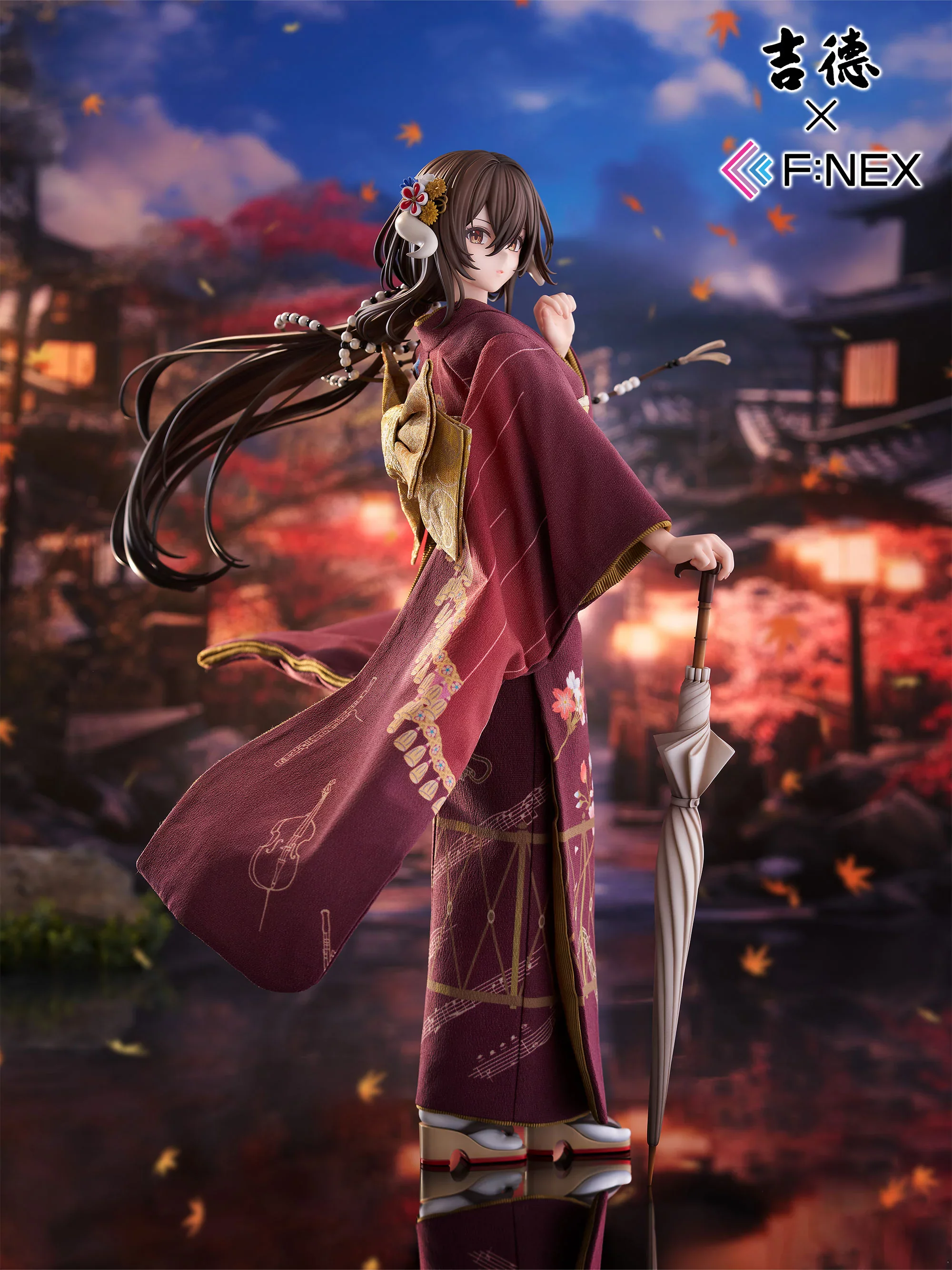 新闻资讯] 吉德x F:NEX 1/4 <碧蓝航线> 三笠青花小町-日本人形