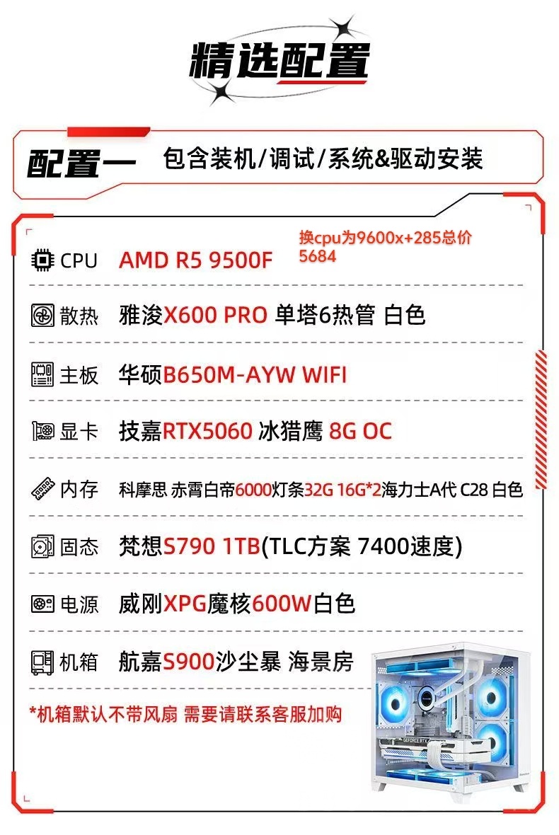 9600x+5060终极二选一，老哥们帮我看看到底哪个配置更划算NGA玩家社区