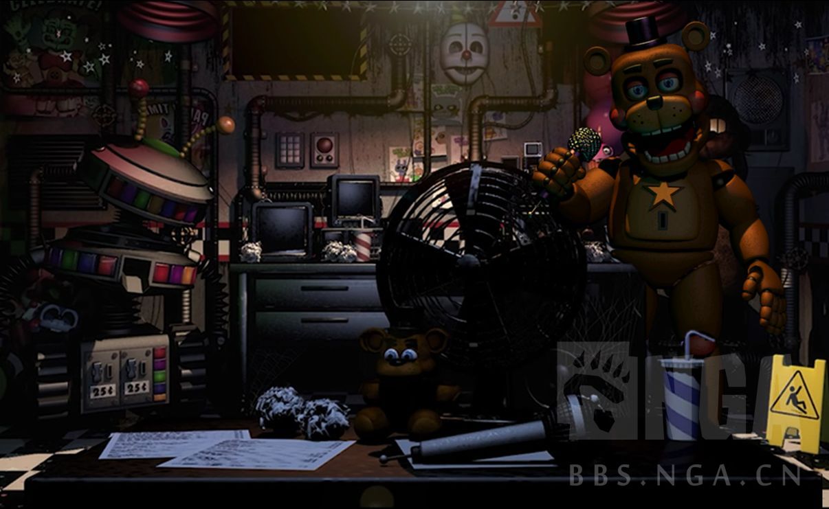 安科][FNAF][玩具熊的五夜惊魂][恐怖][微恐]Five Nights At UCN-终极自订五夜惊魂- 进度：第三夜03:20 NGA玩家社区